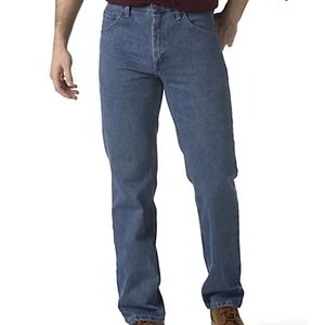 Wrangler Western Regular Relaxed Fit Jeans in Stonewash Size 36 X 29